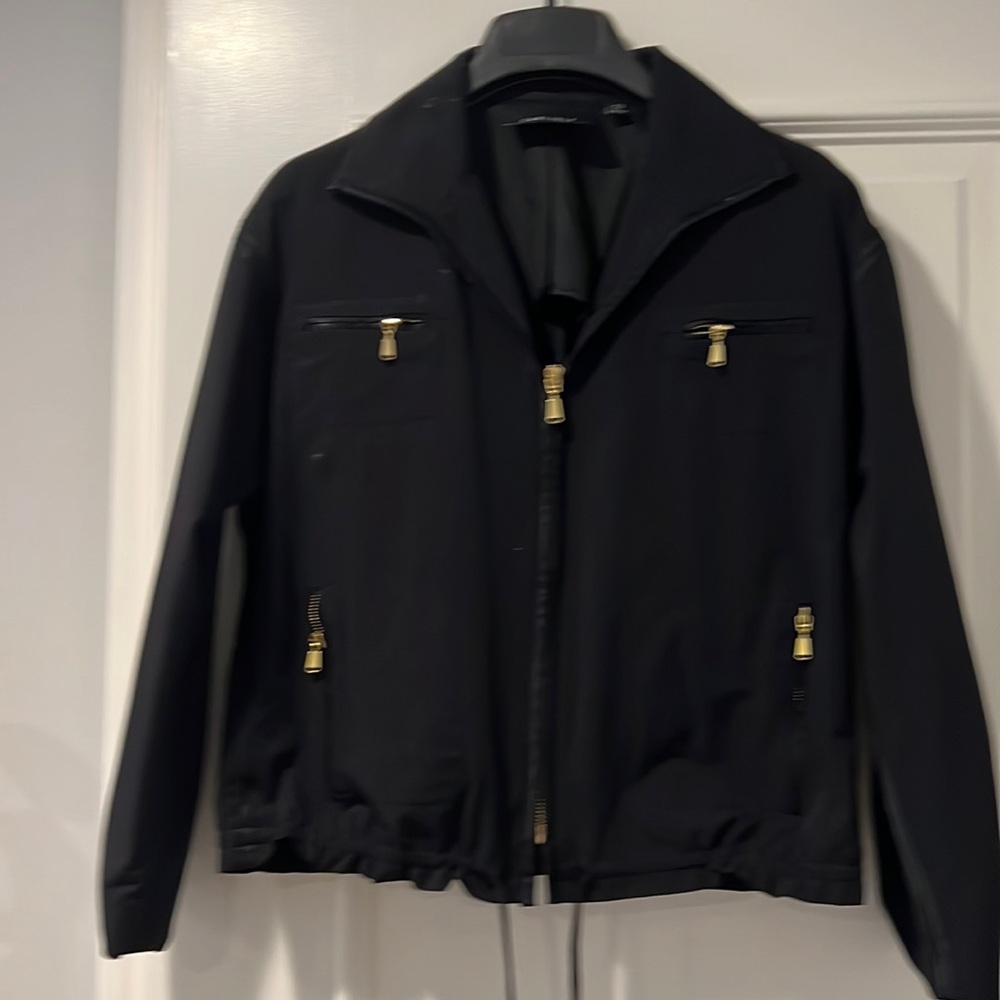 black jacket